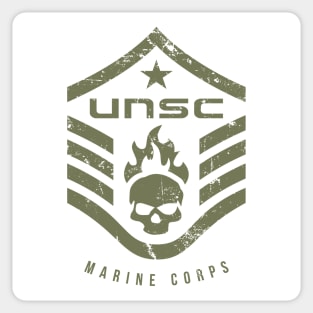 UNSC Halo Marine Corps Sticker